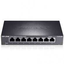 TP-LINK 8口千兆交换机 金属机身 TL-SG1008D 